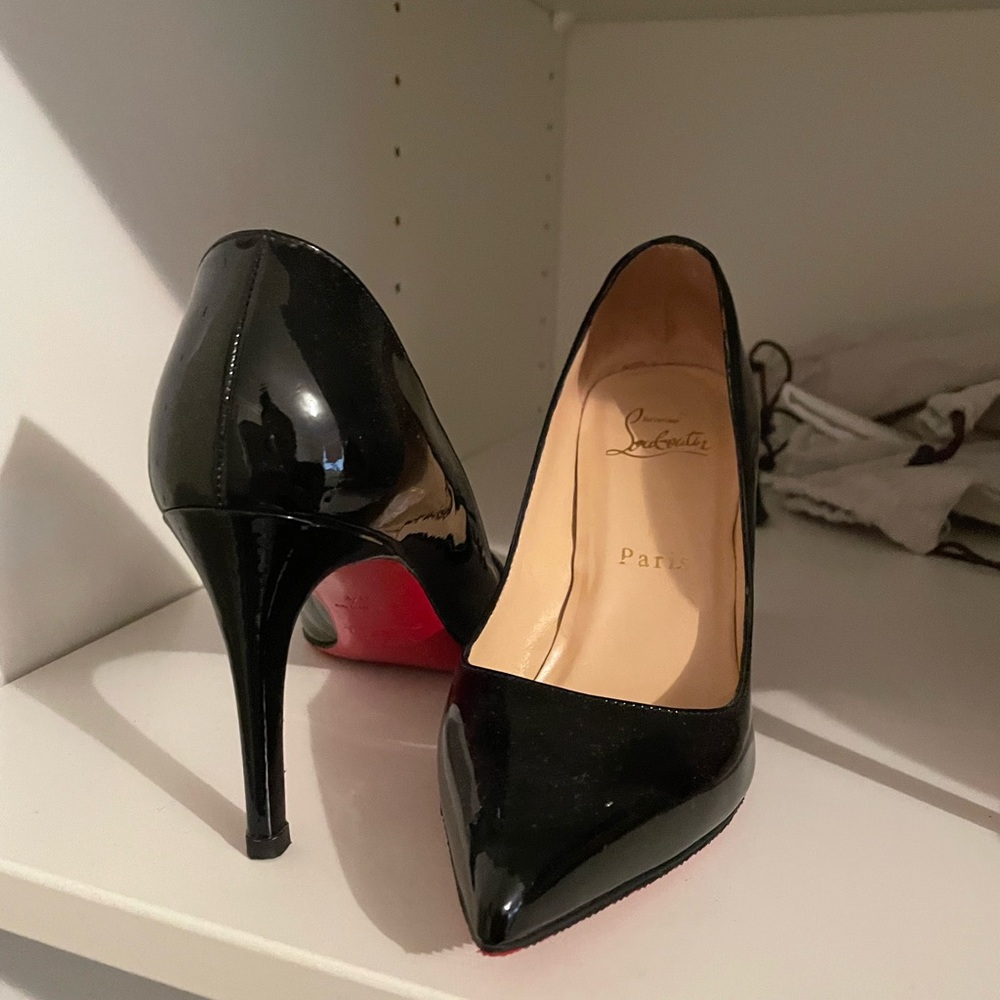 christian louboutins worn once!